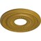 Ekena Millwork Lauren Ceiling Medallion (Fits Canopies up to 6 1/4"), 20 5/8"OD x 6 1/4"ID x 1 3/8"P, Pharaohs Gold CM20LNPGS - alternate 2